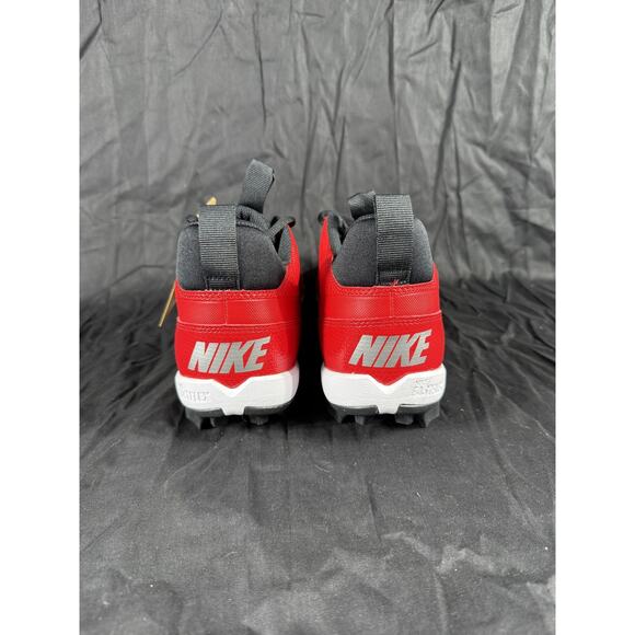 Nike Alpha Huarache 4 Elite Baseball Cleats Shoes Mens Size 11 NWT Red Black - Picture 7 of 9
